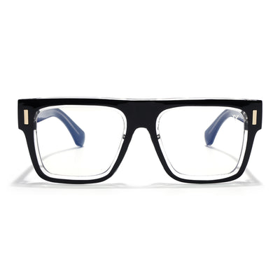 Obsidian | Voyage Black Wayfarer Eyeglasses for Men & Women (K051FMG8062)