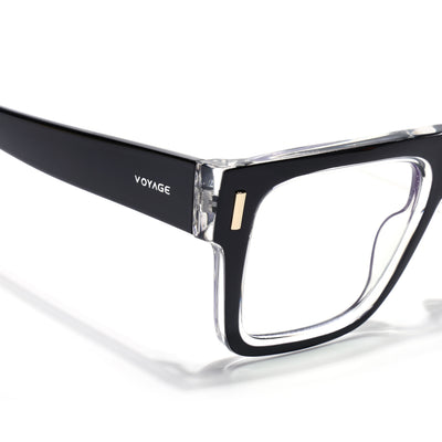 Obsidian | Voyage Black Wayfarer Eyeglasses for Men & Women (K051FMG8062)