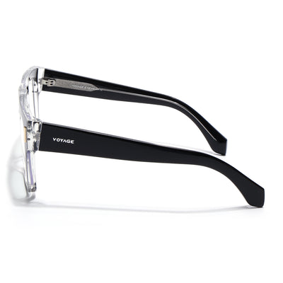 Obsidian | Voyage Black Wayfarer Eyeglasses for Men & Women (K051FMG8062)