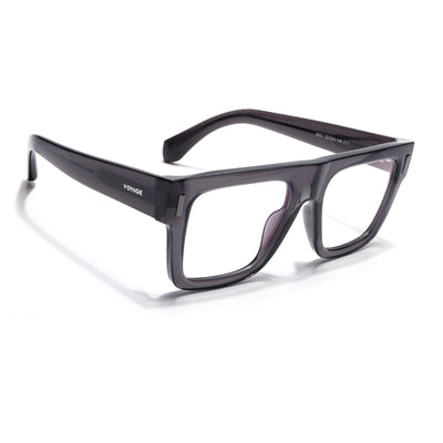 Obsidian | Voyage Grey Wayfarer Eyeglasses for Men & Women (K051FMG8063)