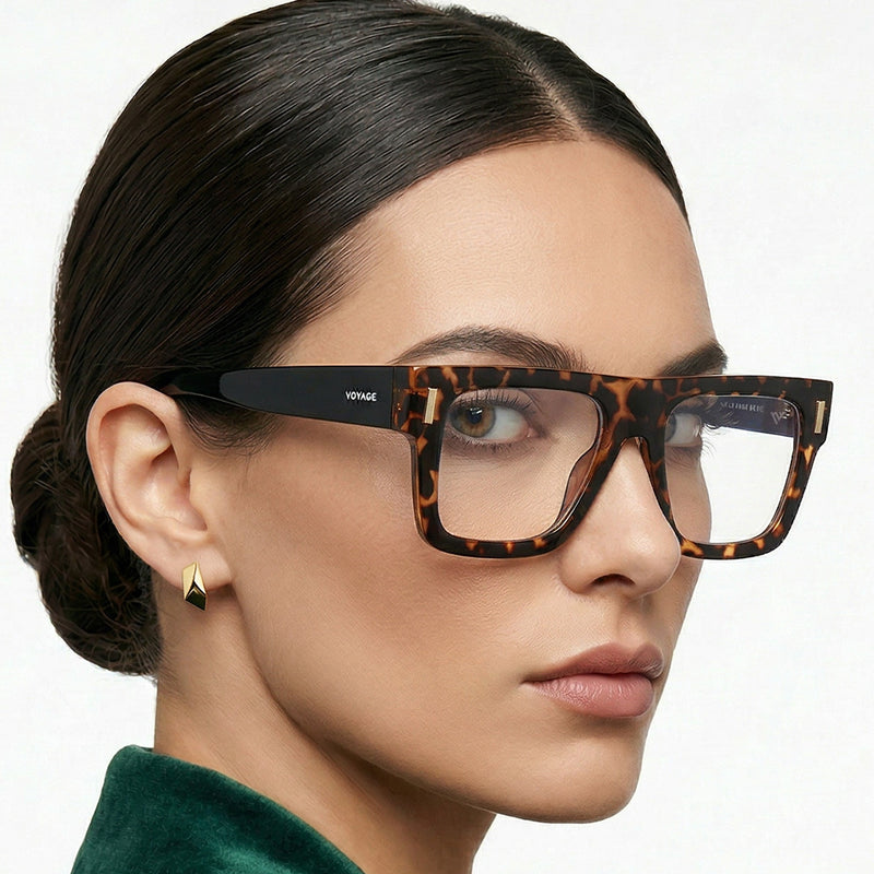 Obsidian | Voyage Demi Brown Wayfarer Eyeglasses for Men & Women (K051FMG8064)