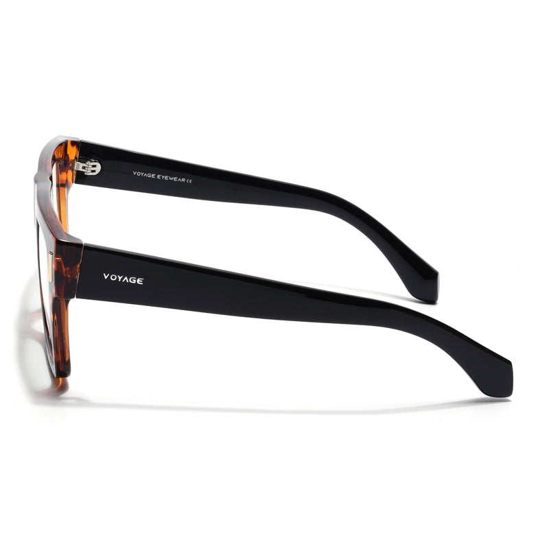 Obsidian | Voyage Demi Brown Wayfarer Eyeglasses for Men & Women (K051FMG8064)