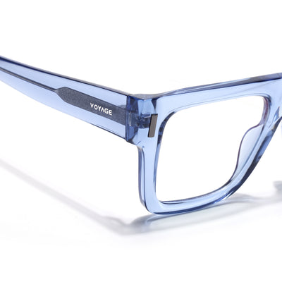 Obsidian | Voyage Blue Wayfarer Eyeglasses for Men & Women (K051FMG8065)