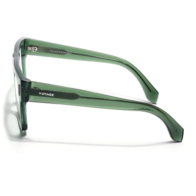 Obsidian | Voyage Green Wayfarer Eyeglasses for Men & Women (K051FMG8066)