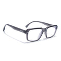 Obsidian | Voyage Grey Rectangle Eyeglasses for Men & Women (K068FMG8047)