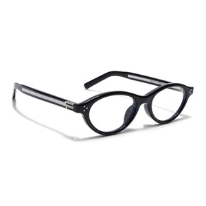 Voyage Glam Black Cateye Eyeglasses for Women (K9172FMG8998)