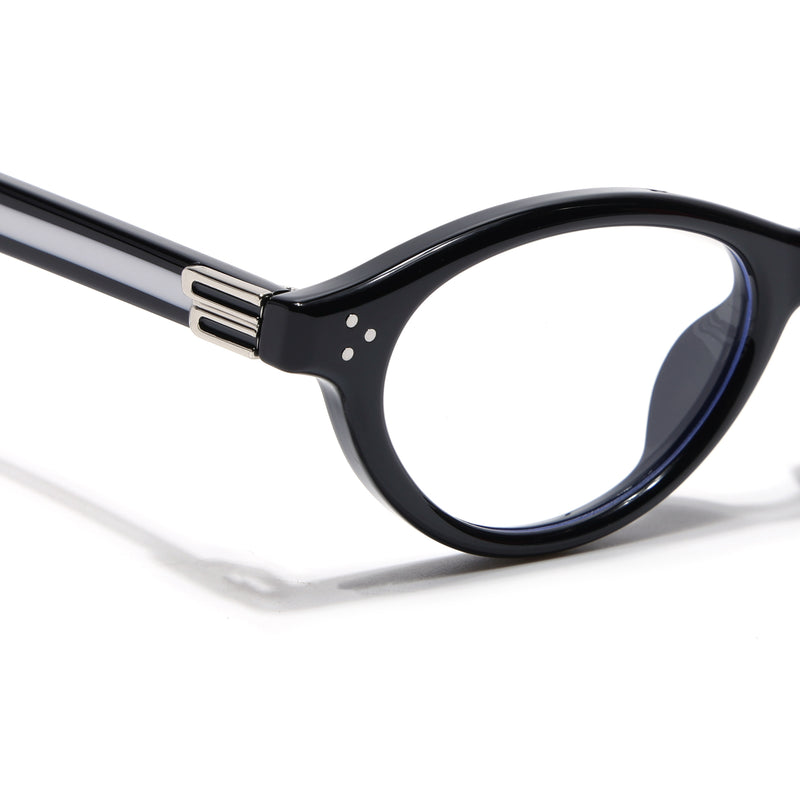 Voyage Black Cateye Eyeglasses for Women (K9172FMG8998)