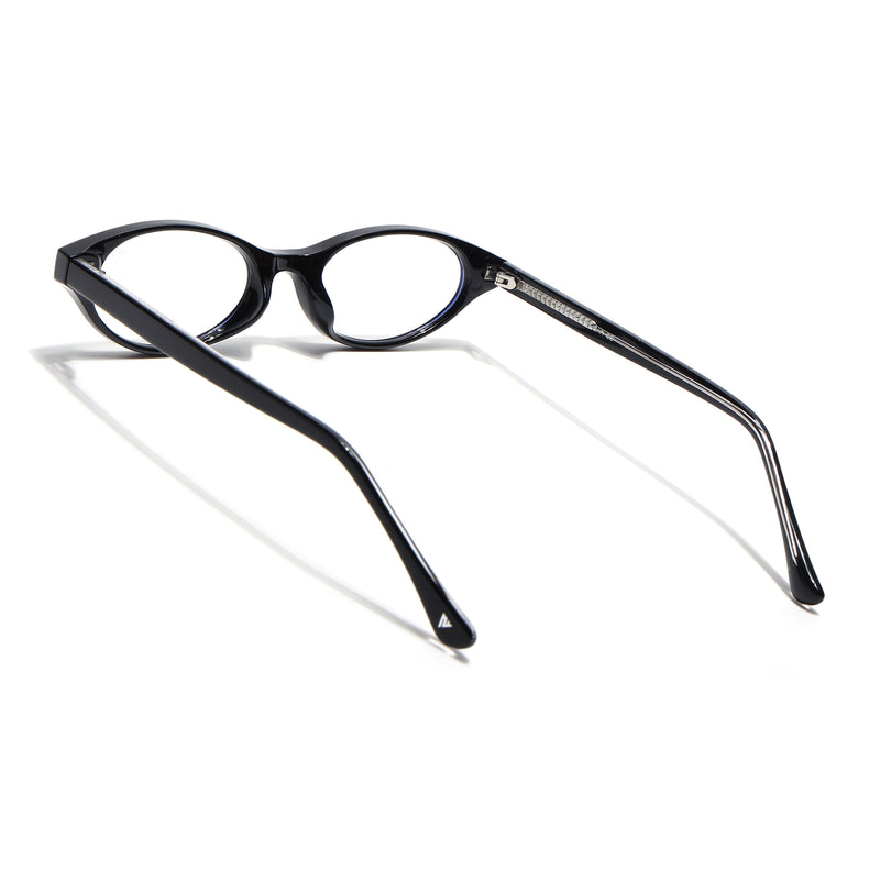 Voyage Black Cateye Eyeglasses for Women (K9198FMG8995)