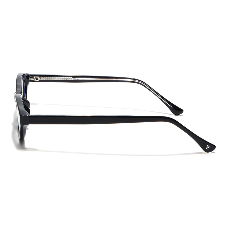 Voyage Black Cateye Eyeglasses for Women (K9198FMG8995)