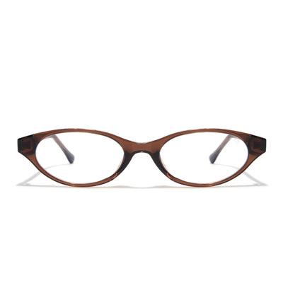 Voyage Brown Cateye Eyeglasses for Women (K9198FMG8996)