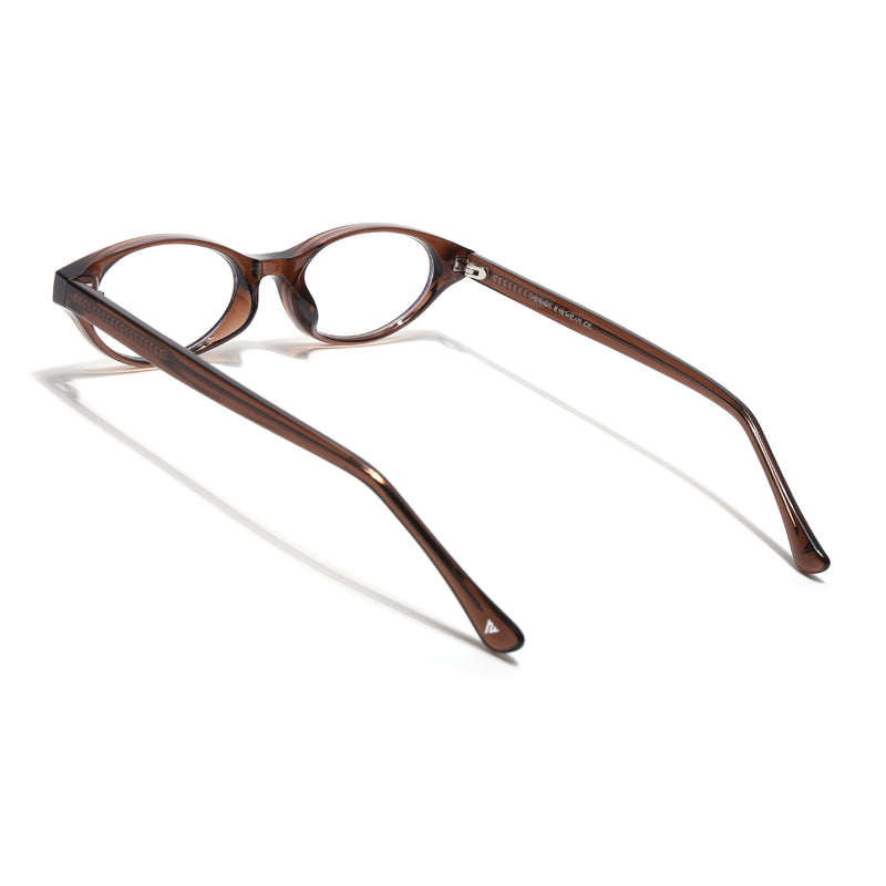 Voyage Brown Cateye Eyeglasses for Women (K9198FMG8996)
