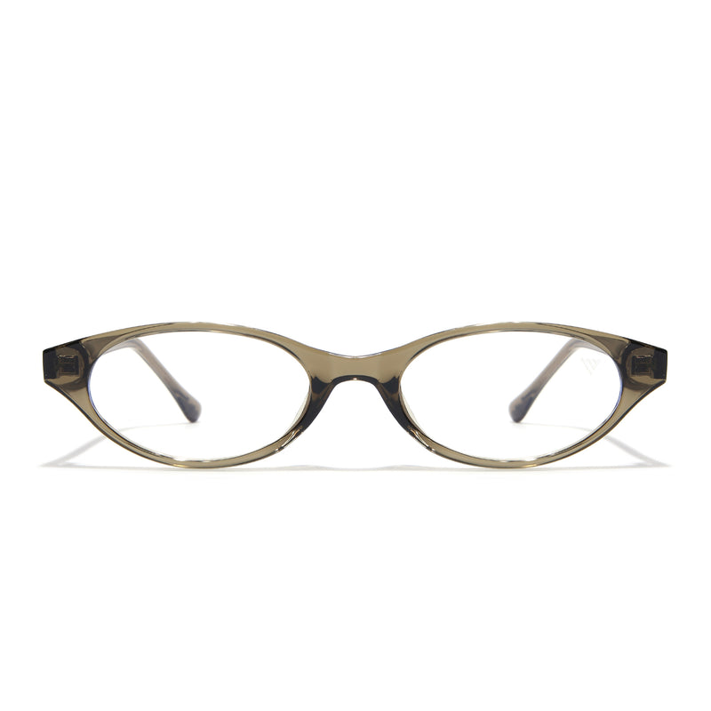 Voyage Olive Cateye Eyeglasses for Women (K9198FMG8997)