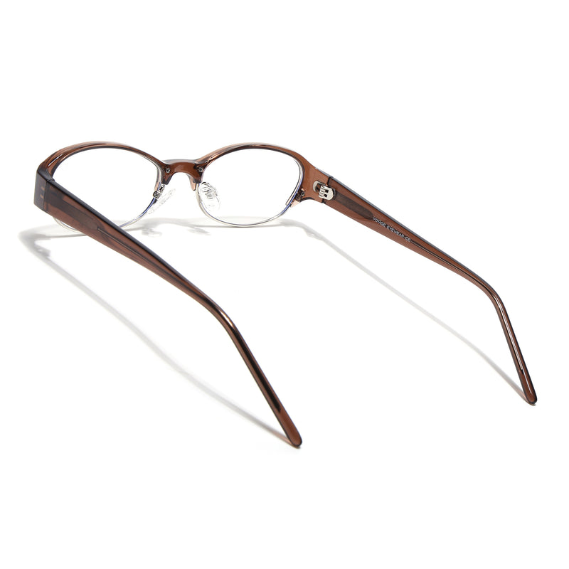 Voyage Brown Cateye Eyeglasses for Women (K9200FMG9011)