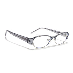 Voyage Glam Grey Cateye Eyeglasses for Women (K9200FMG9012)