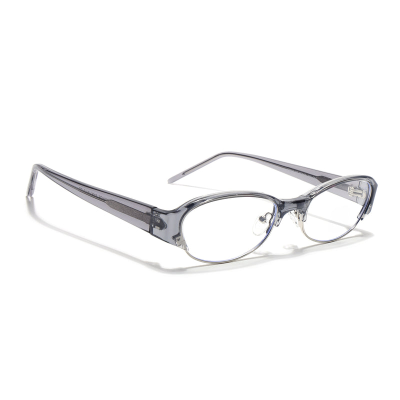 Voyage Grey Cateye Eyeglasses for Women (K9200FMG9012)