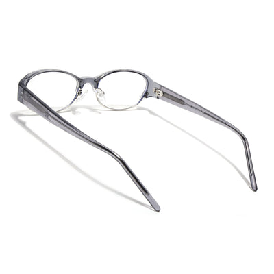Voyage Grey Cateye Eyeglasses for Women (K9200FMG9012)
