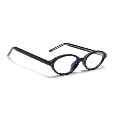 Voyage Black Cateye Eyeglasses for Women (K9208FMG9005)