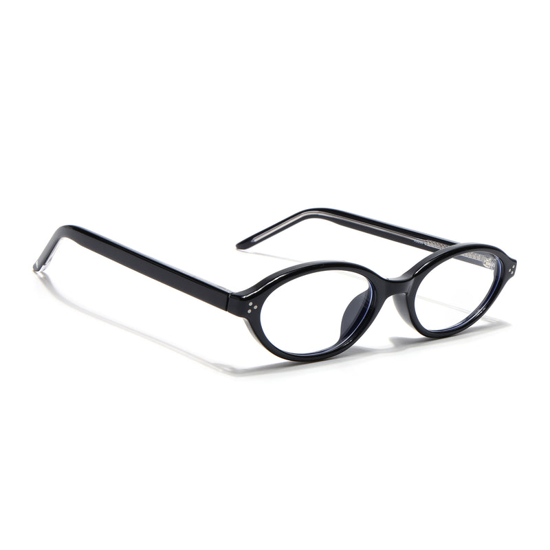 Voyage Black Cateye Eyeglasses for Women (K9208FMG9005)