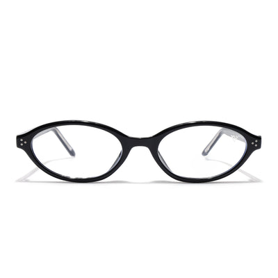 Voyage Black Cateye Eyeglasses for Women (K9208FMG9005)