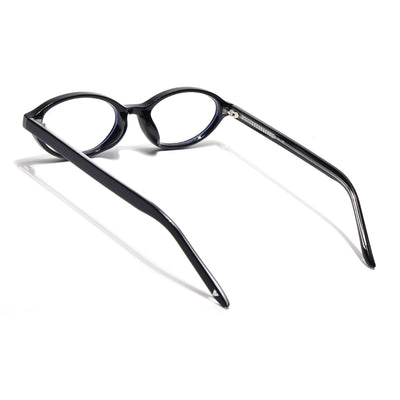 Voyage Black Cateye Eyeglasses for Women (K9208FMG9005)