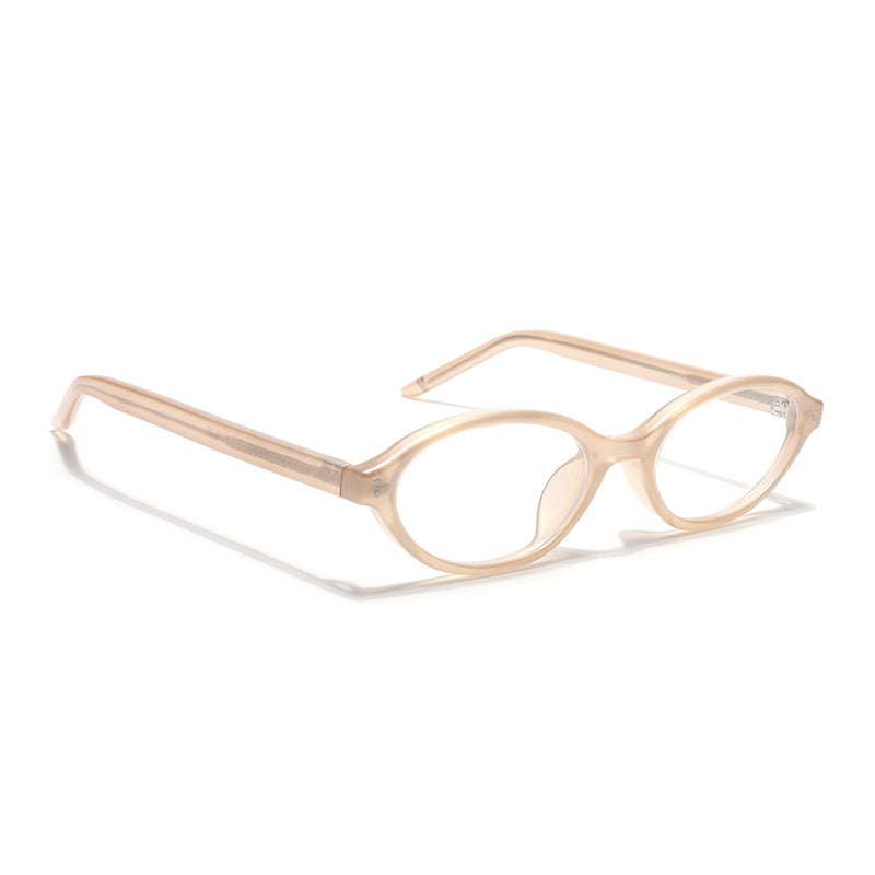 Voyage Cream Cateye Eyeglasses for Women (K9208FMG9007)