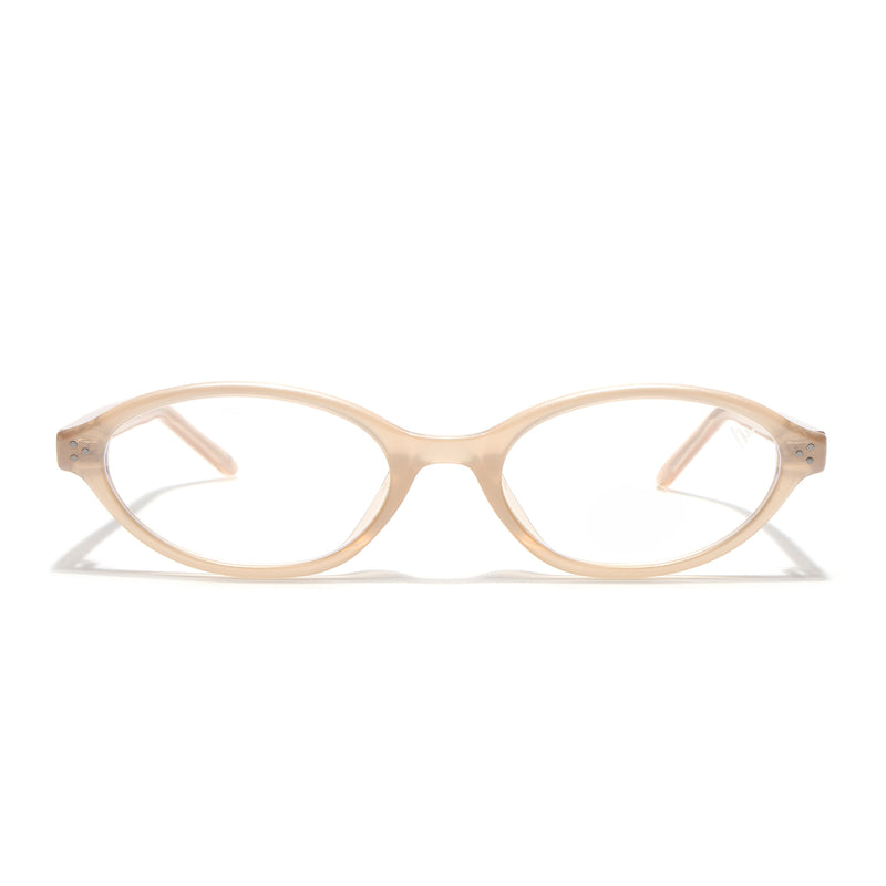 Voyage Cream Cateye Eyeglasses for Women (K9208FMG9007)