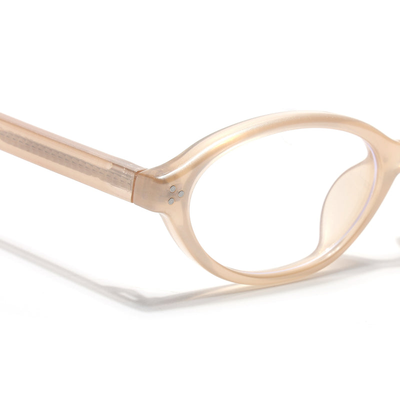 Voyage Cream Cateye Eyeglasses for Women (K9208FMG9007)