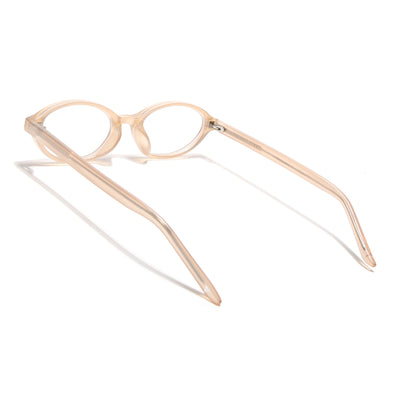 Voyage Cream Cateye Eyeglasses for Women (K9208FMG9007)