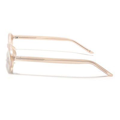 Voyage Cream Cateye Eyeglasses for Women (K9208FMG9007)