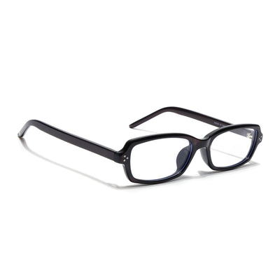 Voyage Purple Rectangle Eyeglasses for Men & Women (K9209FMG9003)