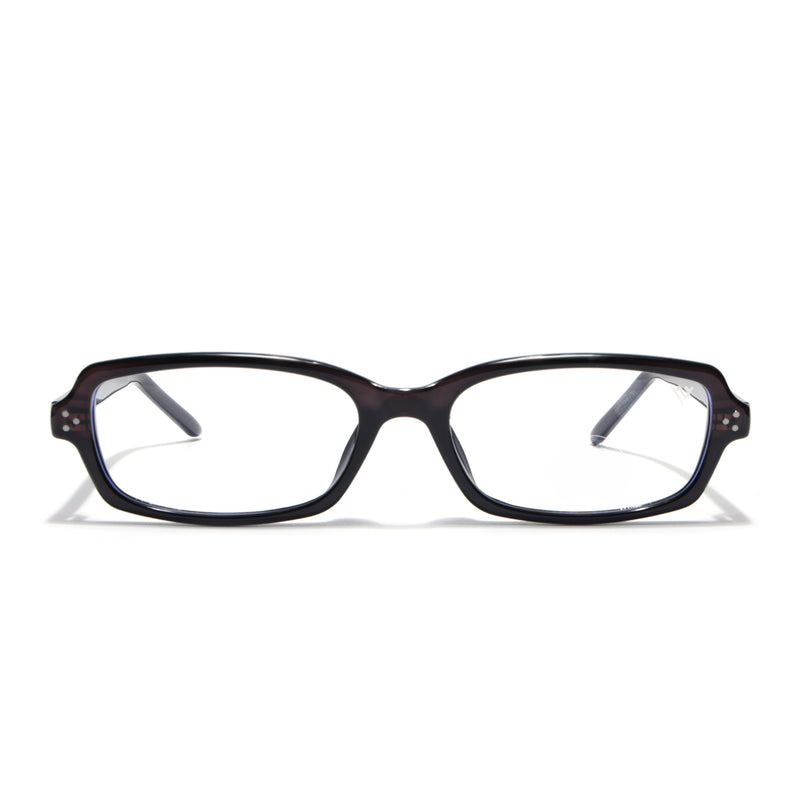 Voyage Purple Rectangle Eyeglasses for Men & Women (K9209FMG9003)