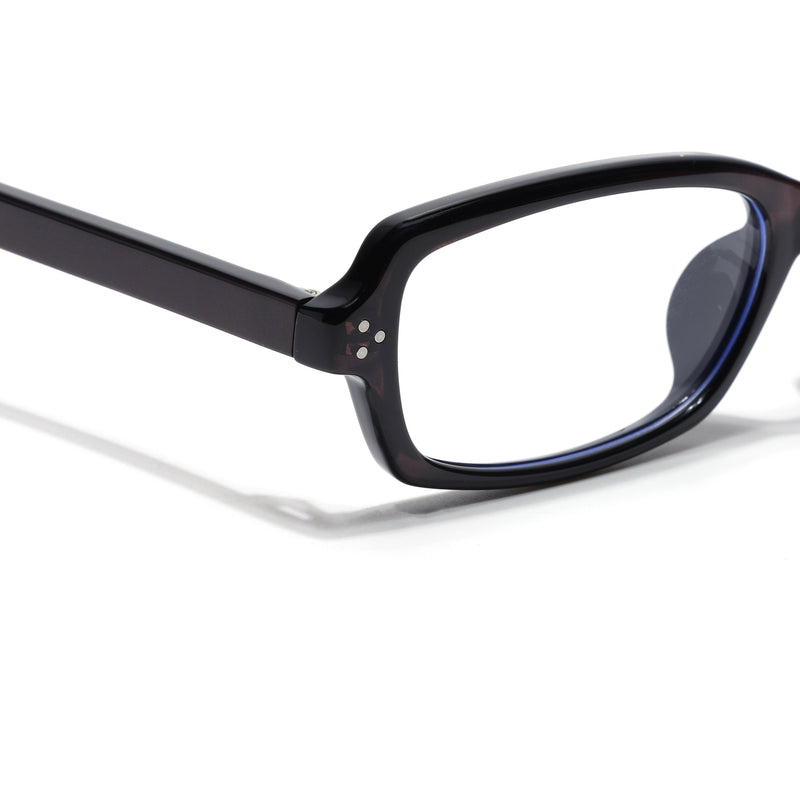 Voyage Purple Rectangle Eyeglasses for Men & Women (K9209FMG9003)