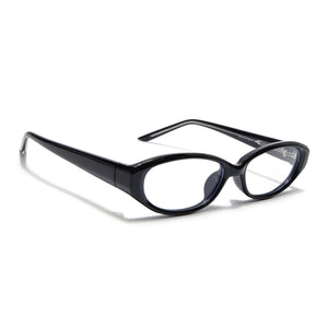 Voyage Glam Black Cateye Eyeglasses for Women (K9212FMG9008)