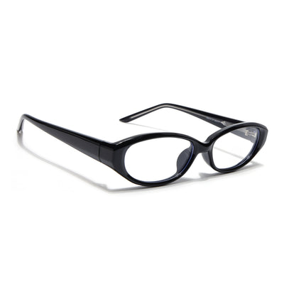 Voyage Black Cateye Eyeglasses for Women (K9212FMG9008)