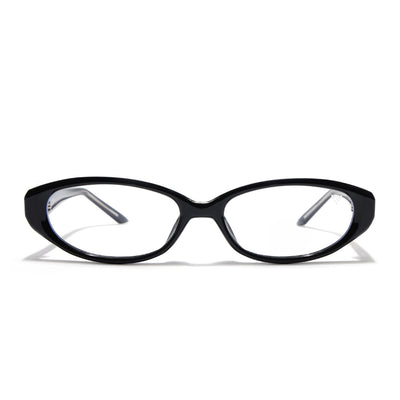 Voyage Black Cateye Eyeglasses for Women (K9212FMG9008)