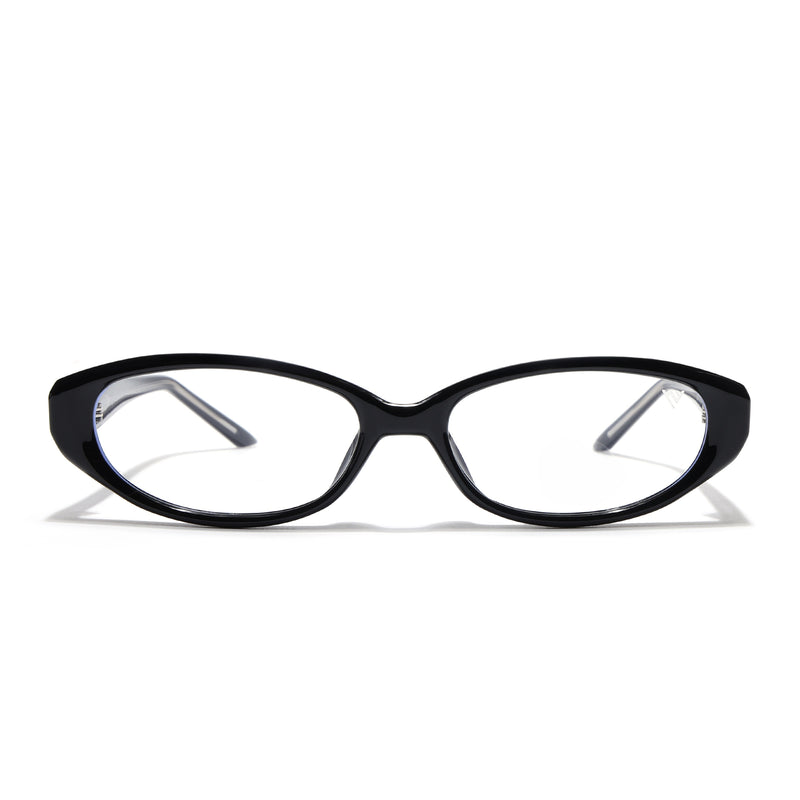 Voyage Black Cateye Eyeglasses for Women (K9212FMG9008)