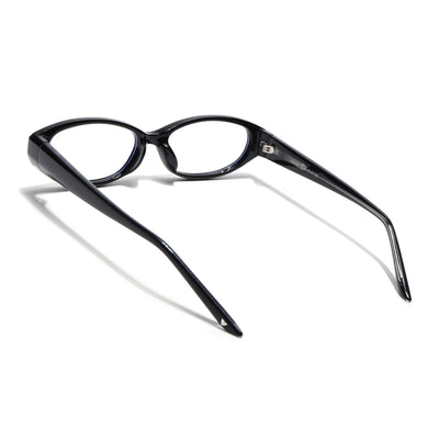 Voyage Black Cateye Eyeglasses for Women (K9212FMG9008)
