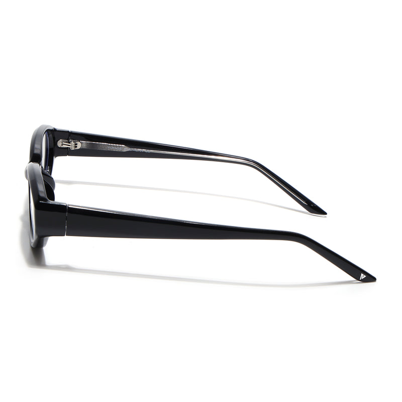 Voyage Black Cateye Eyeglasses for Women (K9212FMG9008)