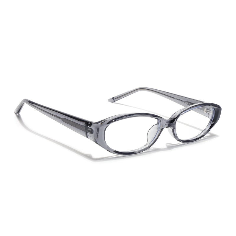 Voyage Grey Cateye Eyeglasses for Women (K9212FMG9009)