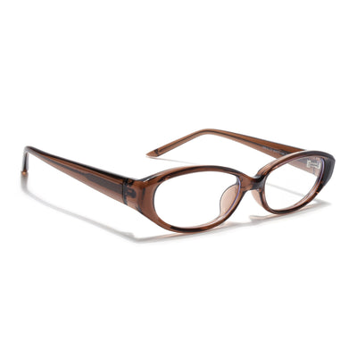 Voyage Brown Cateye Eyeglasses for Women (K9212FMG9010)