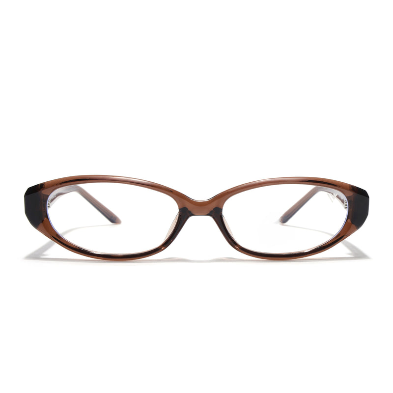 Voyage Brown Cateye Eyeglasses for Women (K9212FMG9010)