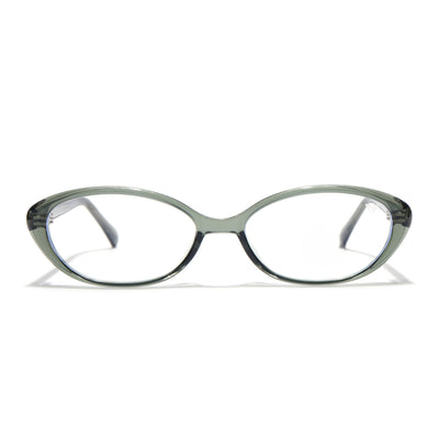 Voyage Olive Cateye Eyeglasses for Women (K9214FMG9000)