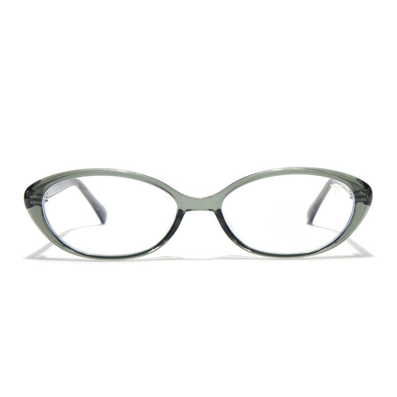 Voyage Olive Cateye Eyeglasses for Women (K9214FMG9000)