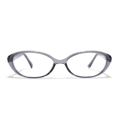 Voyage Grey Cateye Eyeglasses for Women (K9214FMG9001)