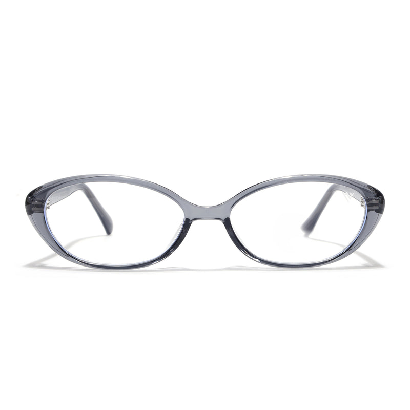 Voyage Grey Cateye Eyeglasses for Women (K9214FMG9001)