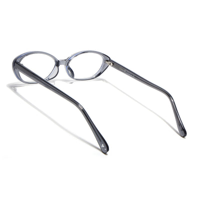Voyage Grey Cateye Eyeglasses for Women (K9214FMG9001)
