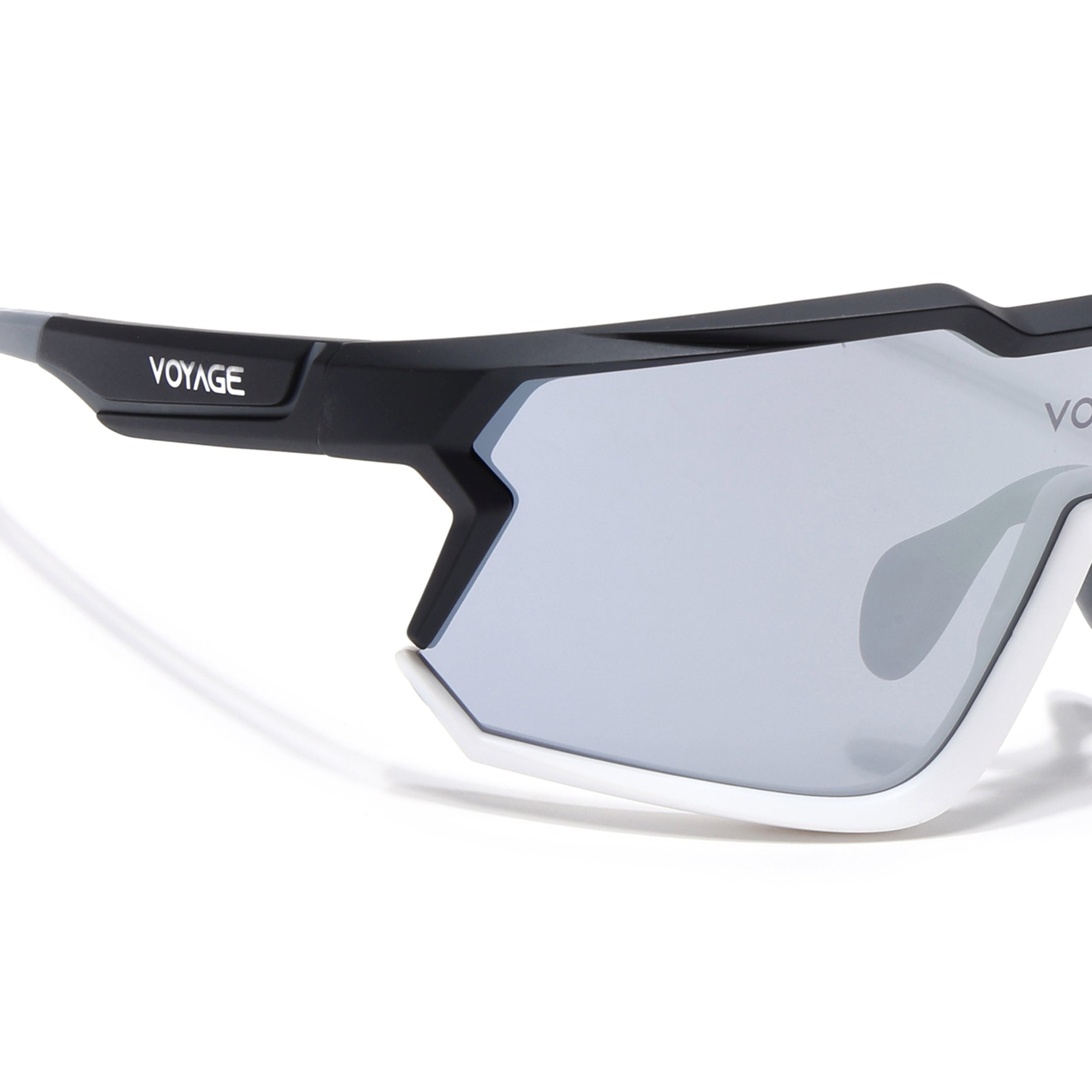 Voyage Select Drift Sunglasses (Black Lens | Black & White Frame - SLMG6313)
