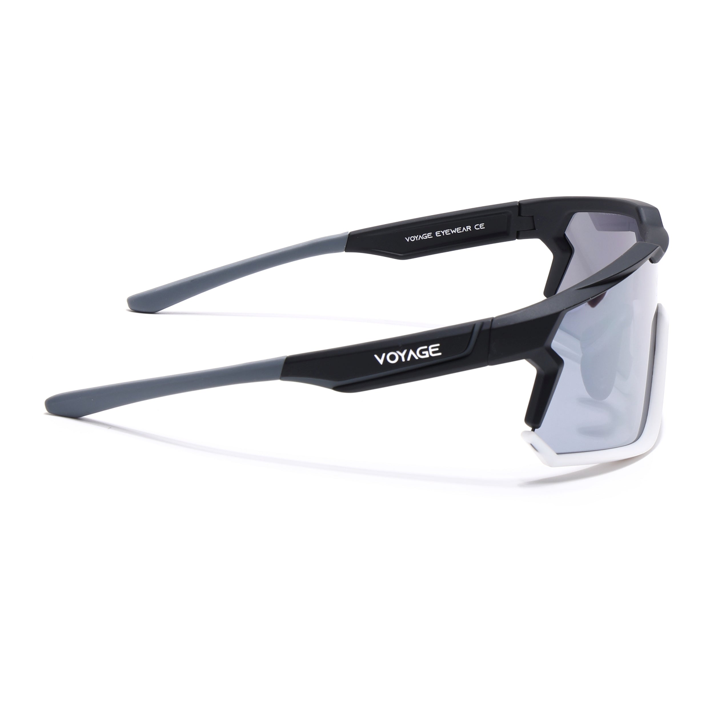 Voyage Select Drift Sunglasses (Black Lens | Black & White Frame - SLMG6313)