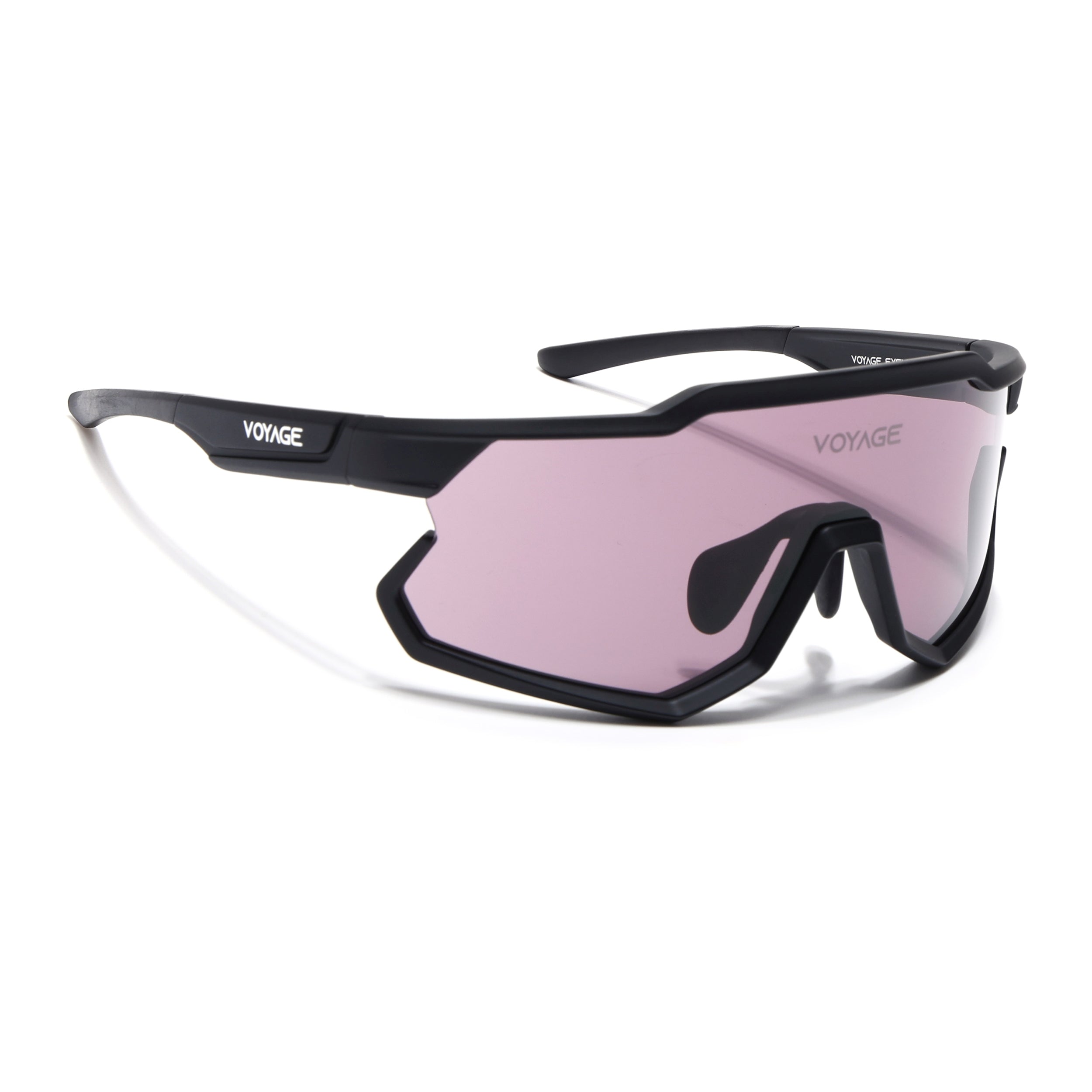 Voyage Select Drift Sunglasses (Purple Lens | Black Frame - SLMG6318)