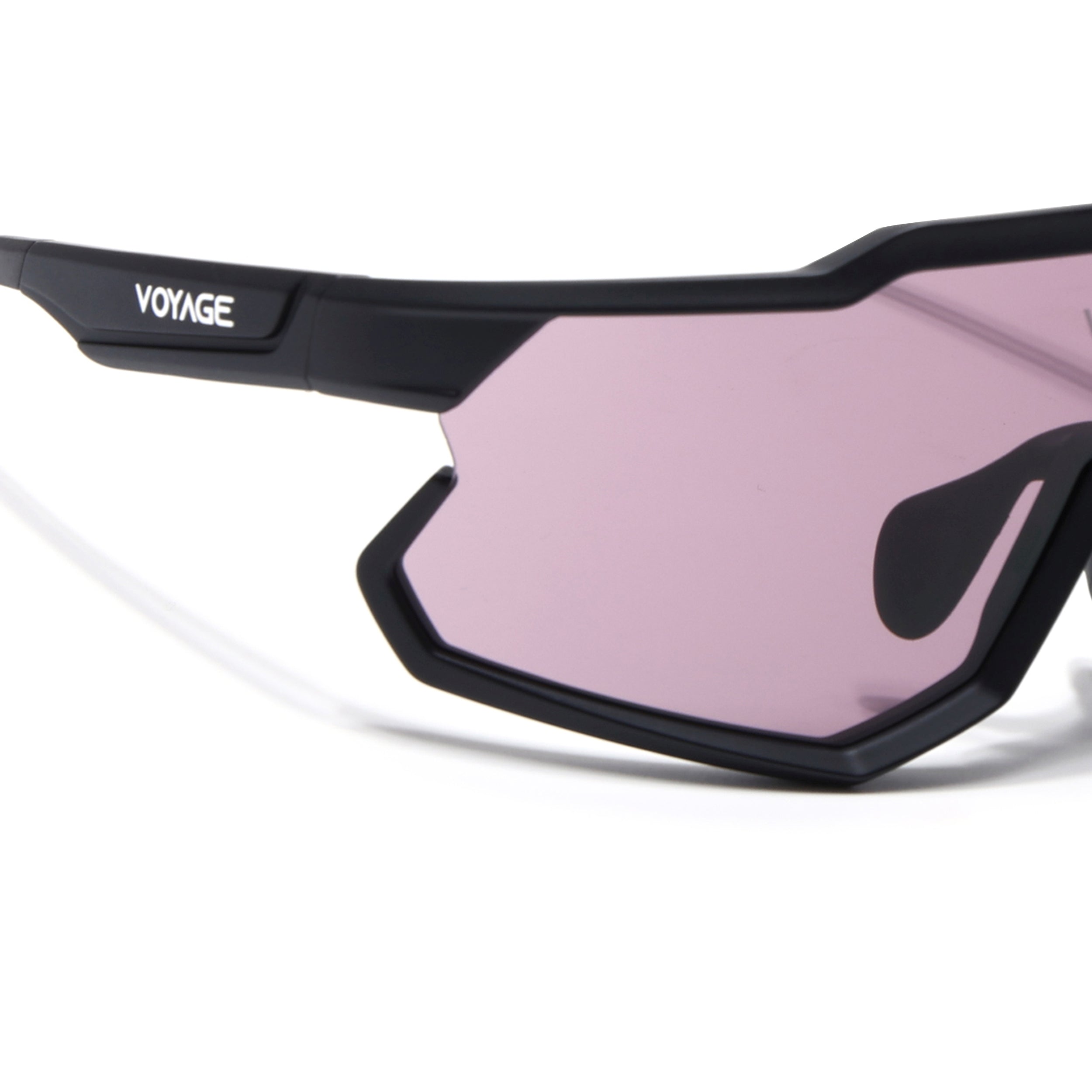 Voyage Select Drift Sunglasses (Purple Lens | Black Frame - SLMG6318)
